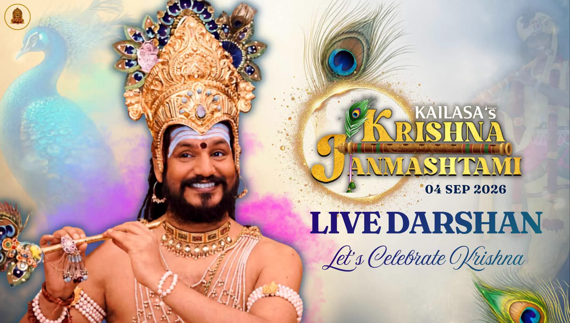  🔴LIVE: Krishna Janmashtami 2026 Special Darshan & Blessings | Experience the Happening of Krishna 