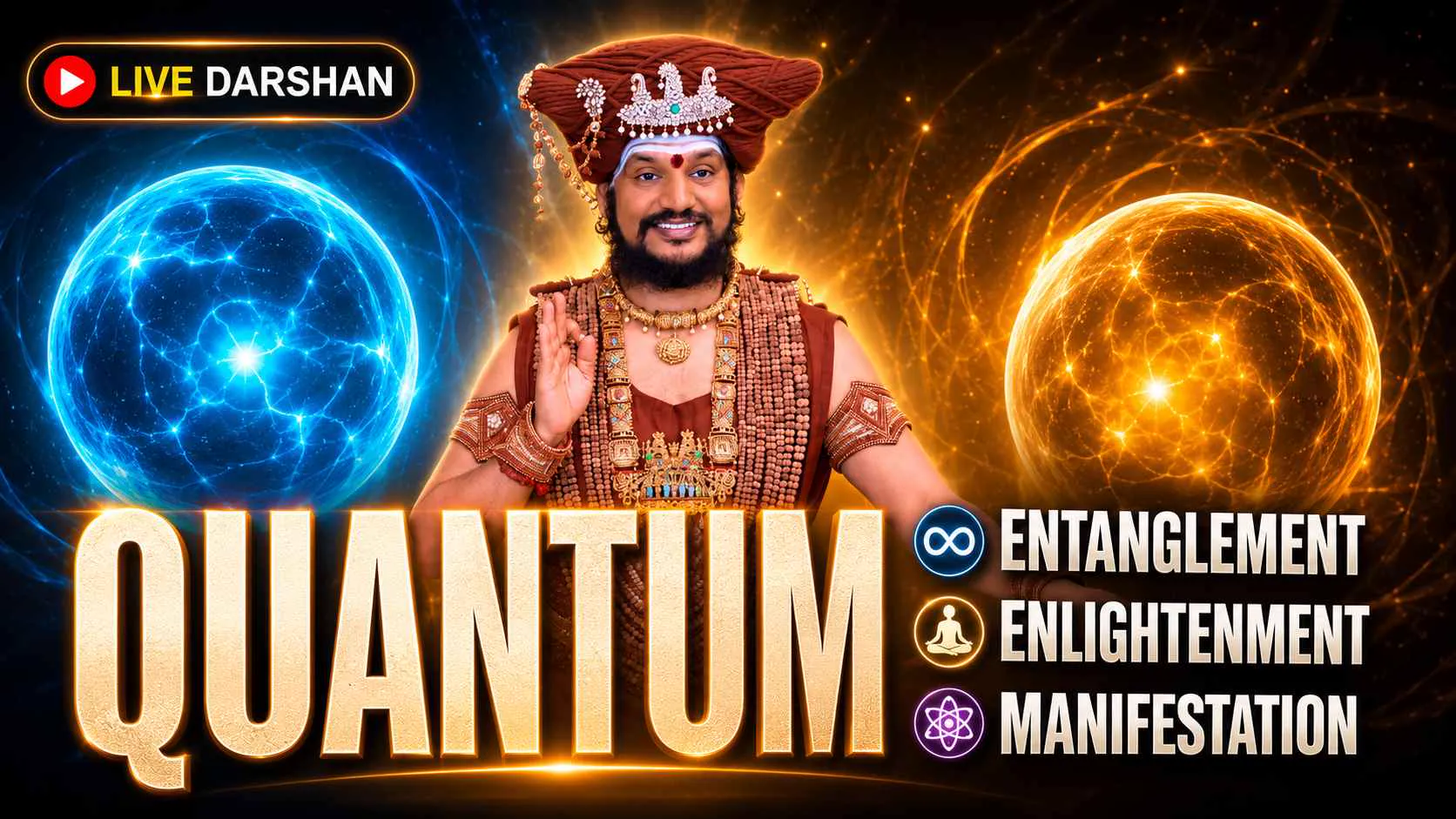 🔴 LIVE DARSHAN & SATSANG | Quantum Entanglement, Enlightenment & Manifestation | Part 2