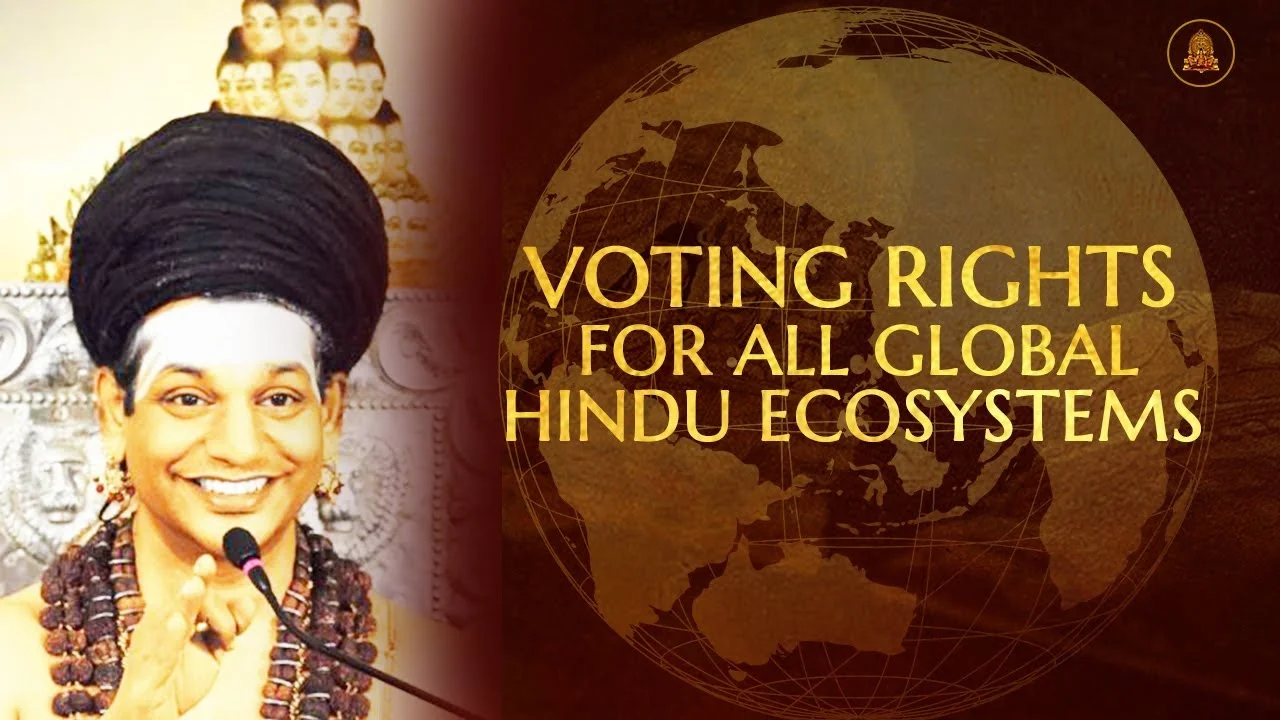 Voting Rights For All Global Hindu Ecosystems! | Nithyananda Satsang | 29 Aug 2020