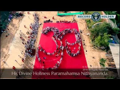 Paramashivoham Oneness Capsule 177 (Guinness Record with largest formation of Om 16 Dec 2017)