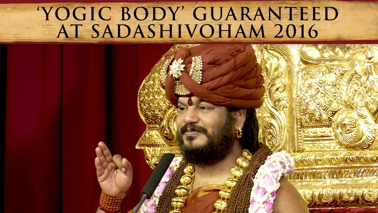Yogic Body Guaranteed at Sadashivoham 2016 – Malakamba, Rope Yoga