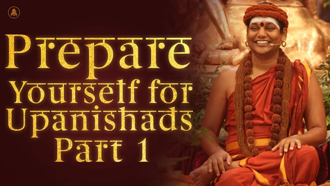 Prepare Yourself for Upanishads || Part 1 || NS || 10 Jan 2015