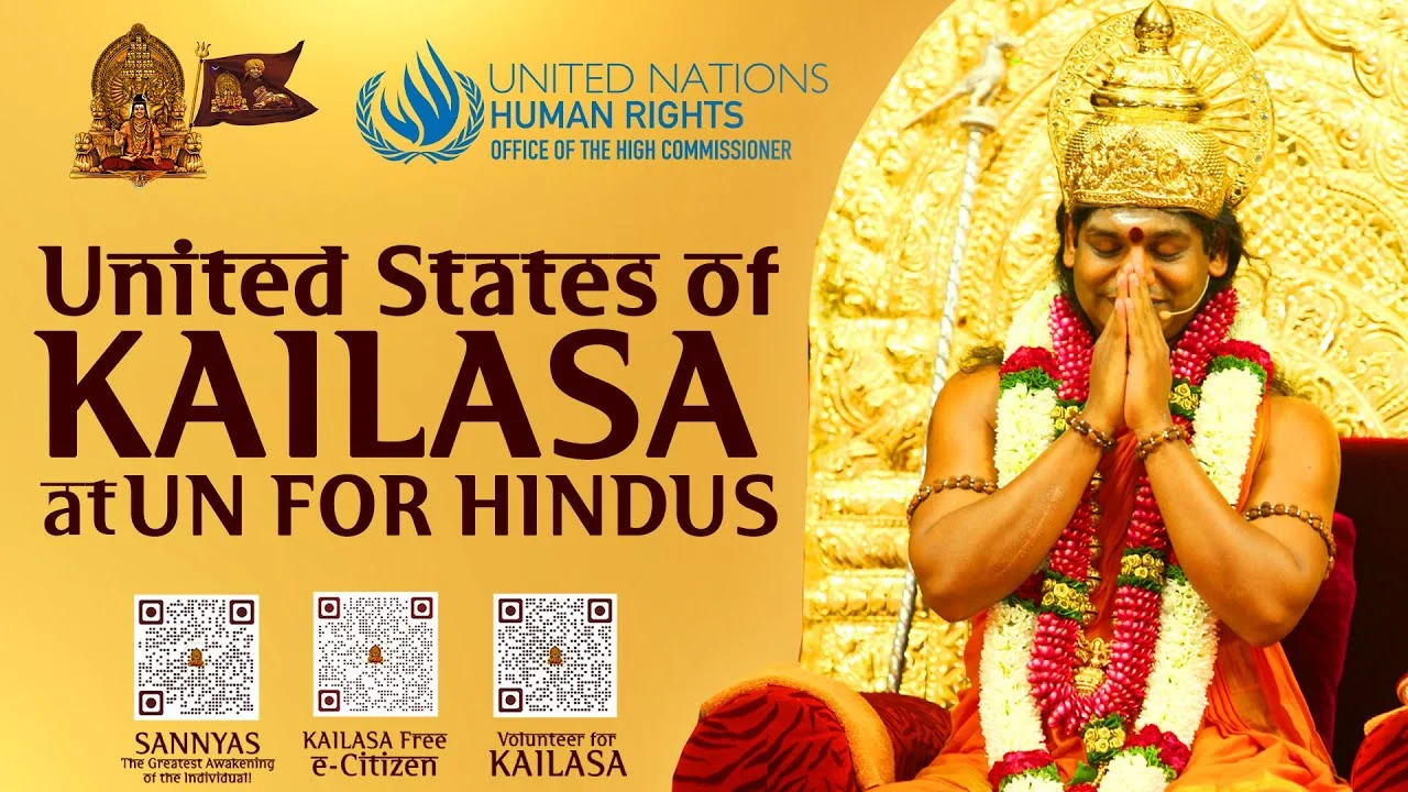 United States of KAILASA at UNITED NATIONS for Hindus