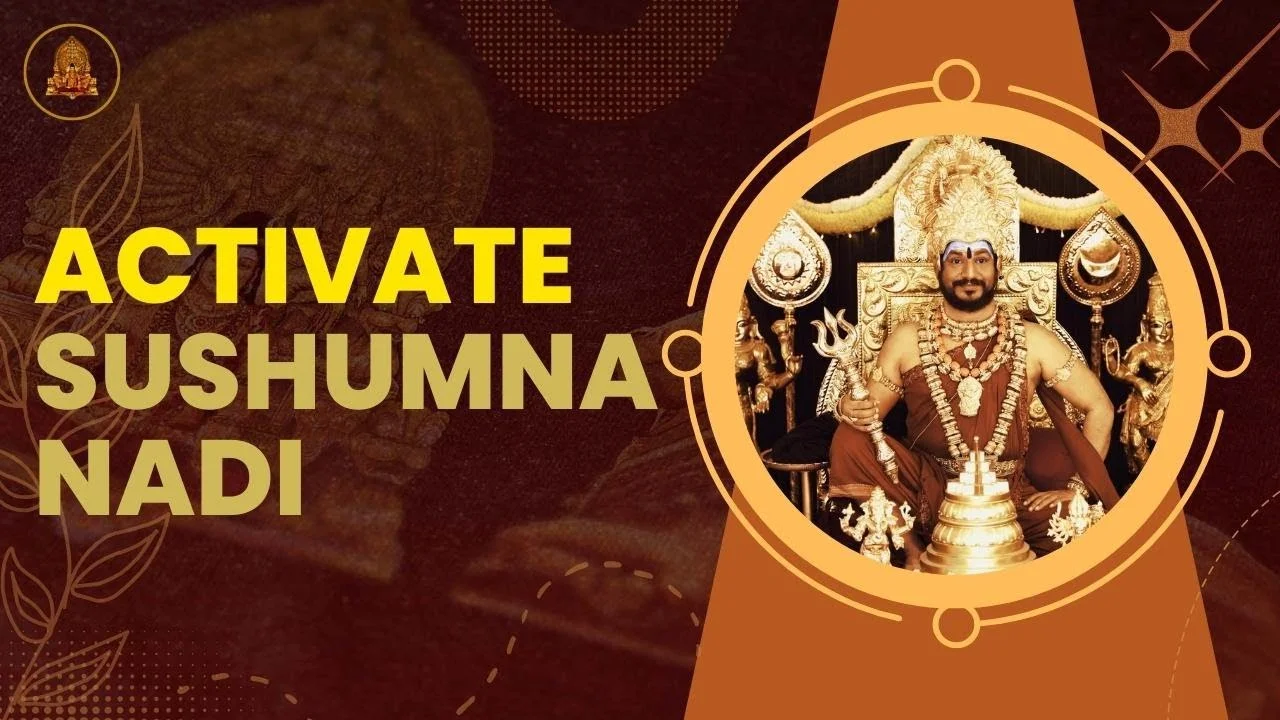 Meditation Technique to Activate Sushumna Nadi | A Guided Meditation From Shiva Sutra