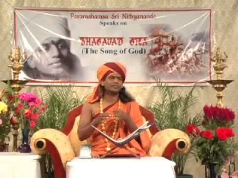Bhagavad Gita chapter 15 Part 1 - Nithyananda