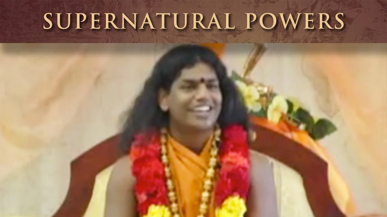 Nithyananda: First Expressions of Supernatural Powers