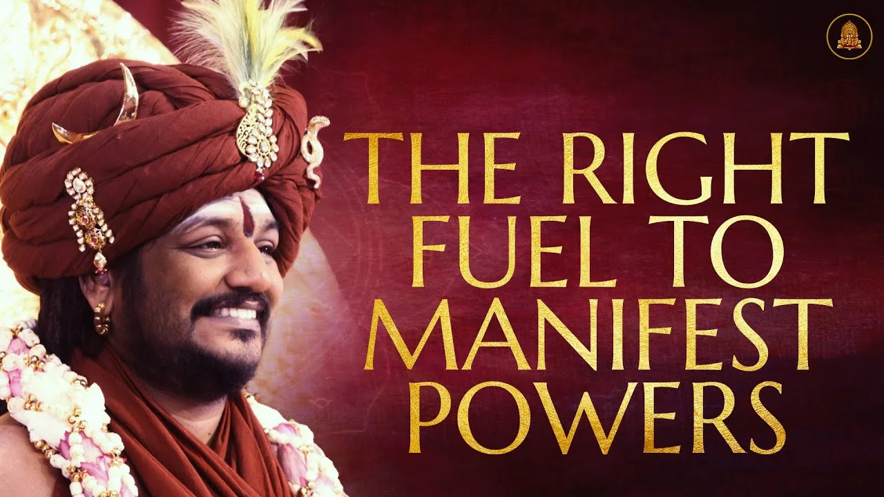 The Right Fuel to Manifest Powers | Nithyananda Satsang | 06 Aug 2017