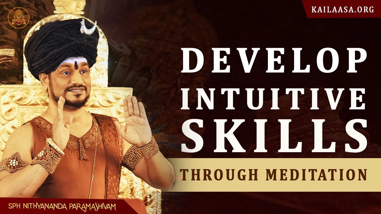 Meditate & Develop Intuitive Skills