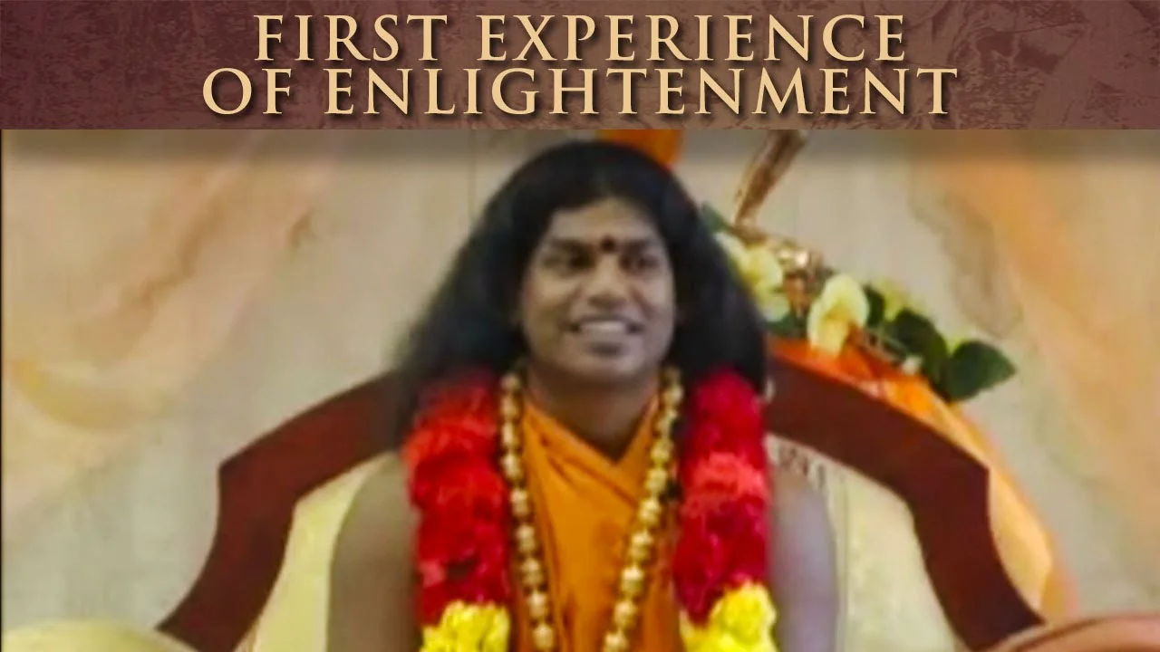 Nithyananda on First Experience of Enlightenment at Age 12