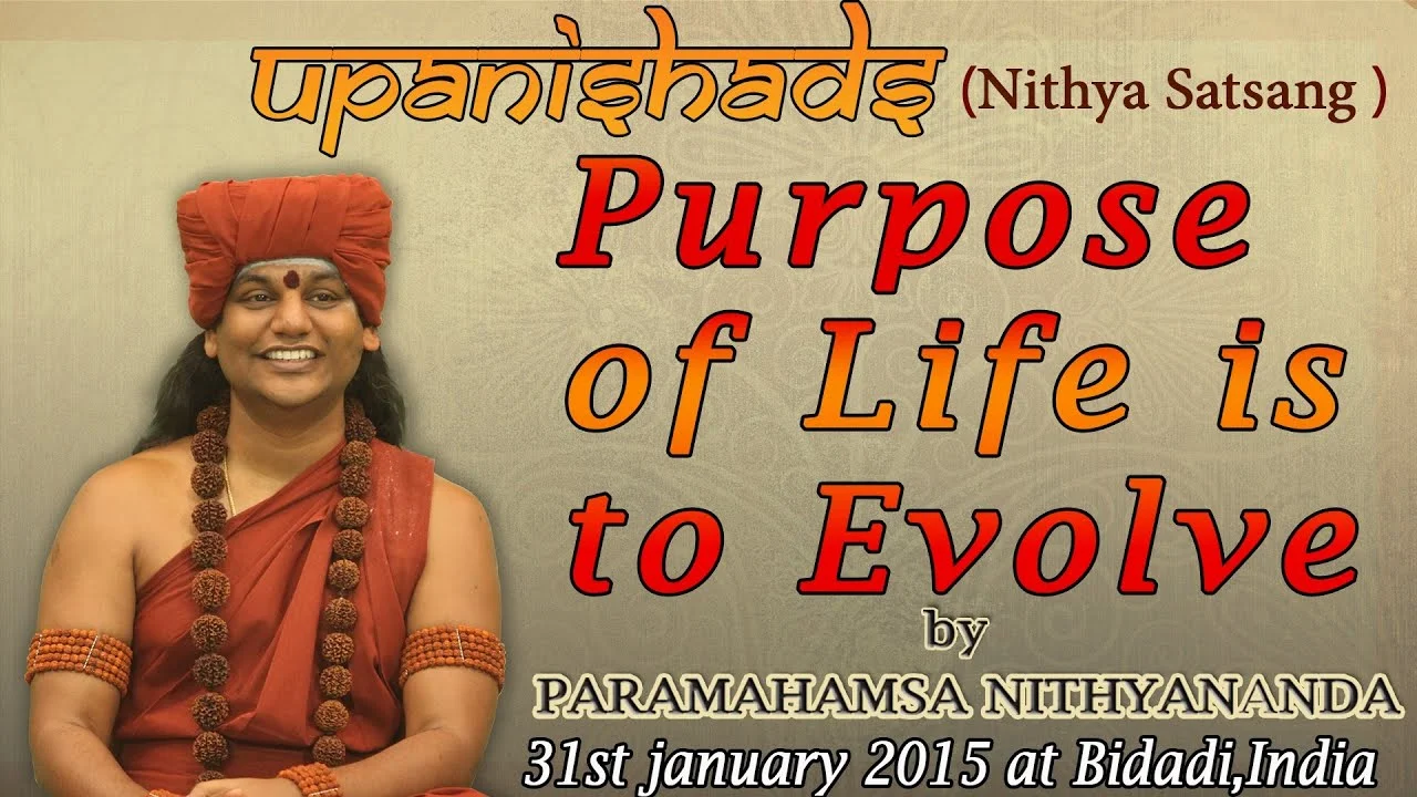 Purpose of Life is to Evolve | Nithyananda Satsang | 31 Jan 2015