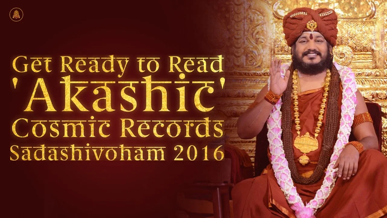 Get Ready to Read 'Akashic' Cosmic Records - Sadashivoham 2016 | 25 Oct 2016