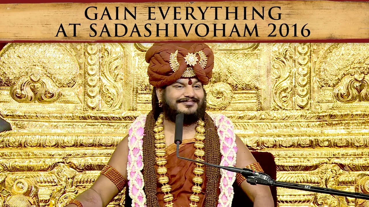 Lose Nothing, Gain Everything at Sadashivoham 2016