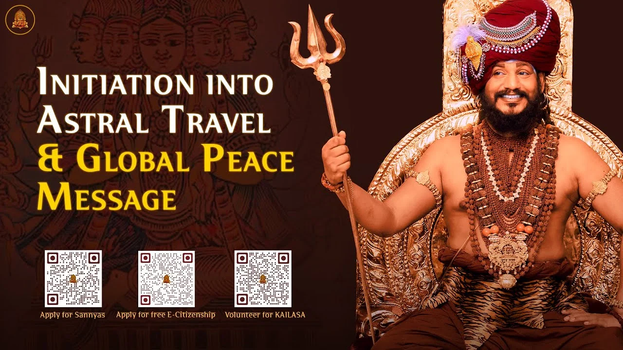 Initiation into Astral Travel & Global Peace Message