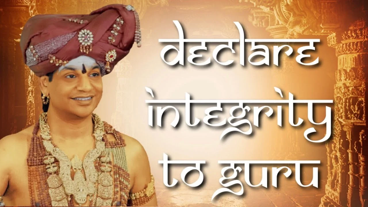 Declare Integrity To Guru - Live || Paramashivoham || 21 Dec 2018
